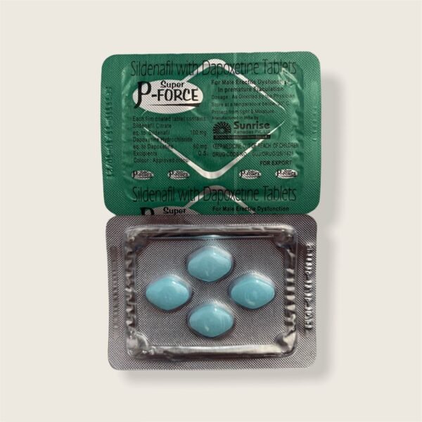 Super P-Force Sildenafil 100mg & Dapoxetine 60 mg